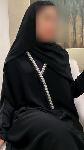 Half Bisht with Fringe Collar