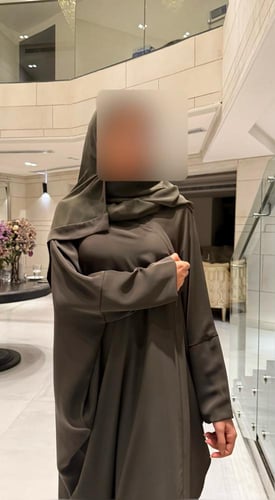 Dark Olive Half Bisht