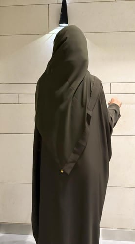 Dark Olive Half Bisht