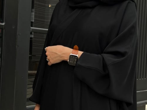Half black bisht