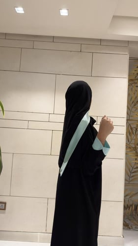 Half Bisht with Tiffany Rounded Cuffs