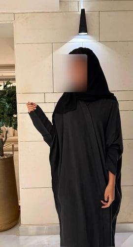 Half Bisht – Plain Washed Black Japanese Silk