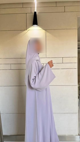 A line Lavender Abaya