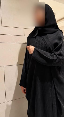 Half Bisht – Washed Silk with Jacquard Texture in...