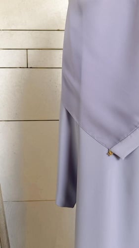 A line Lavender Abaya