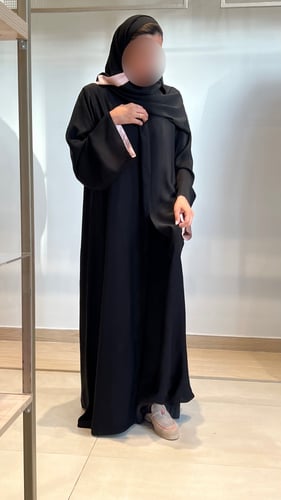 Wide Sleeve Lined in Baby Pink