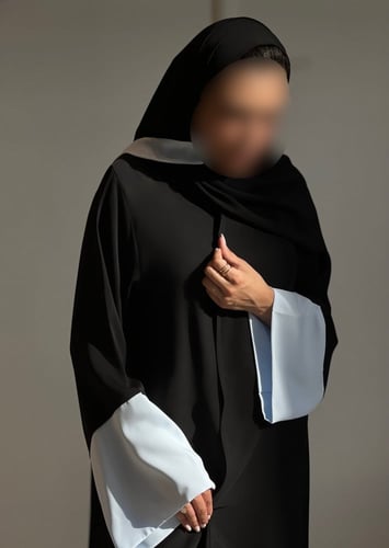 Two-tone -Baby Blue & Black