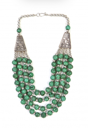 Green Metal Necklace