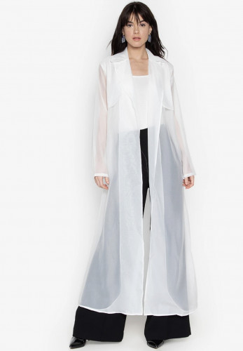 Transparent Long Coat