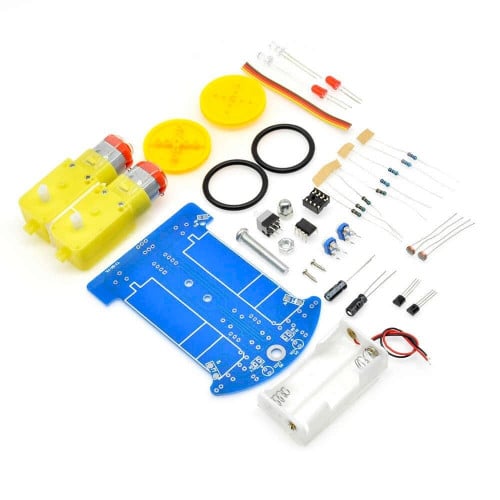 DIY D2-1 Intelligent tracing Car Kit（without batte...