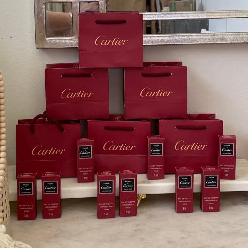 بكج كارتير (٢٠) عطر مع أكياس كامل الملحقات