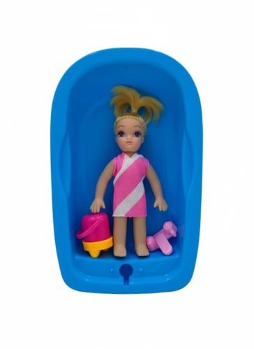 عروسة مع بانيو