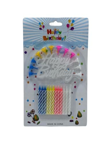 شمع حفلات ميلاد