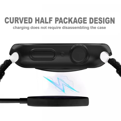 [2 قطعه] حافظة و حماية شاشة ساعة ابل 44 مم الاصدار...