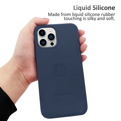 برايميت كفر حماية لهواتف الايفون سيلكون اللون أزرق