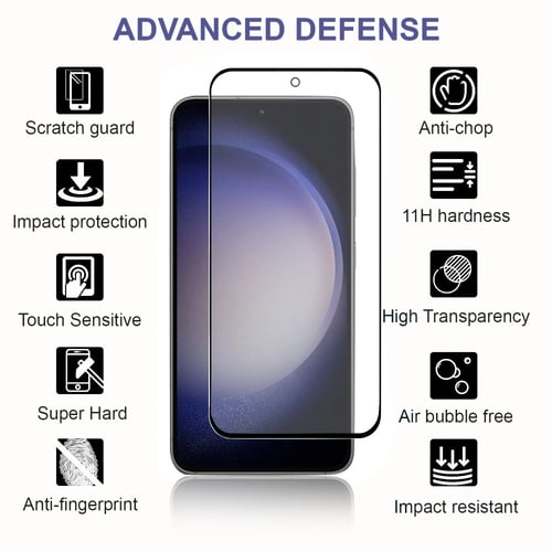 [2 قطع ] واقي حماية شاشة سامسونج جالكسي S23 بلس 6....