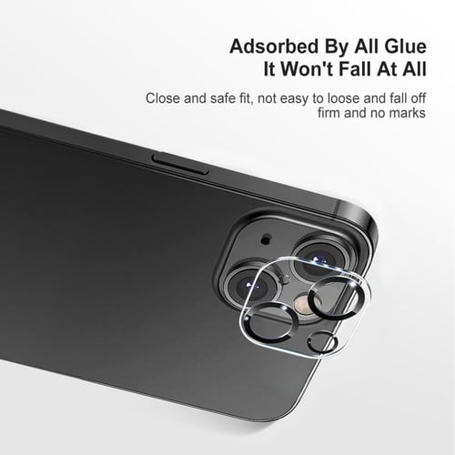 [3 قطع ] واقي حماية عدسات كاميرا ايفون 15 و 15 بلس