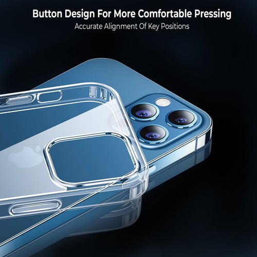 كفر حماية ايفون 13 برو ماكس شفاف كريستالي 6.7 انش