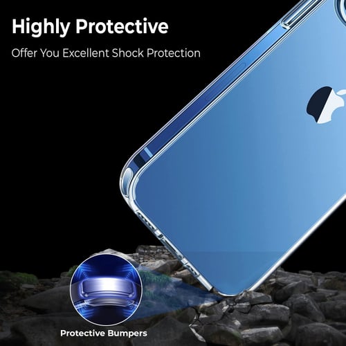 كفر حماية ايفون 14 برو شفاف كريستالي 6.1 انش