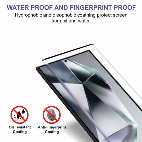 [2 قطع] واقي حماية شاشة سامسونج جالكسي S24 الترا ه...