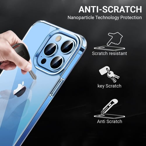 كفر حماية ايفون 14 برو شفاف كريستالي 6.1 انش