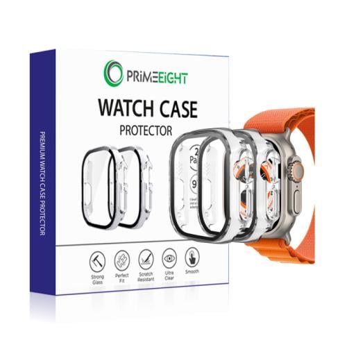 [2 قطعه] حافظة و حماية شاشة ساعة ابل مقاس 49 مم ال...