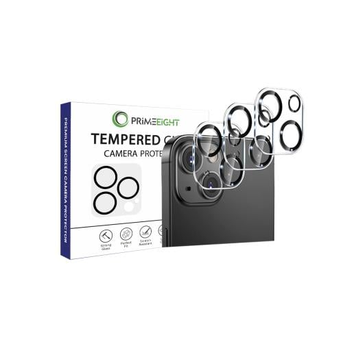 [3 قطع ] واقي حماية عدسات كاميرا ايفون 15 و 15 بلس