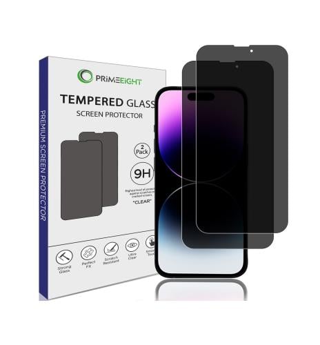 [2 قطع ] واقي حماية شاشة للخصوصية ايفون 14 برو 6.1...