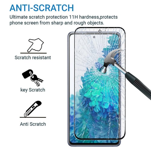 [ 2 قطع ] واقي حماية شاشة سامسونج جالكسي S21 الترا...