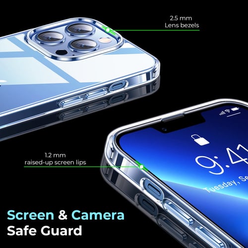 كفر حماية ايفون 11 برو ماكس شفاف كريستالي 6.5 انش