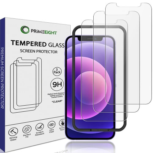 [3 قطع ] واقي حماية شاشة ايفون 12 برو ماكس 6.7 انش...