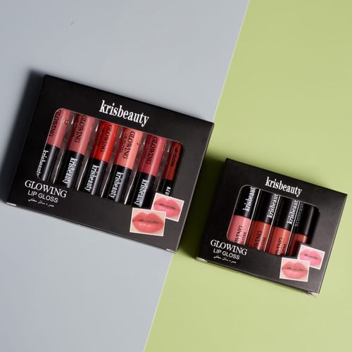 مجموعة 6 احمر شفاء سائل ميت مات من كريس بيوتي