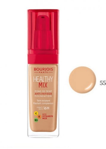 برجوا كريم اساس هيلثي مكس 30مل N55 Dark Beige