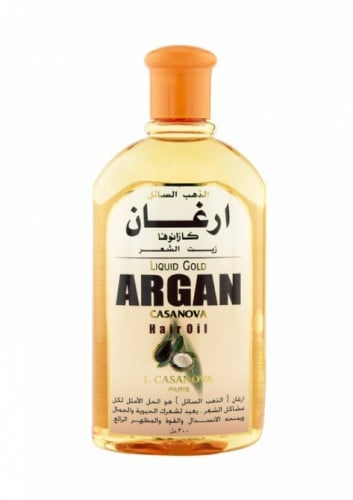 زيت أرغان الذهب السائل للشعر من كازانوفا باريس - 3...