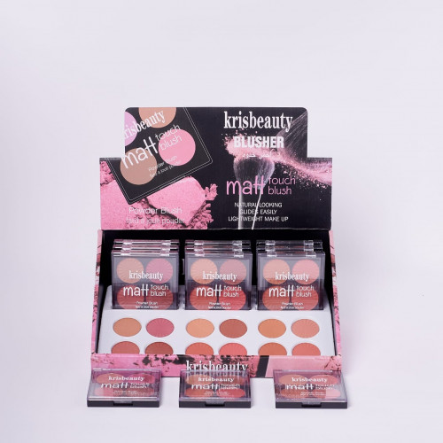 مجموعة 12 حبه احمر خدود الاحترافية برو من كريس بيو...