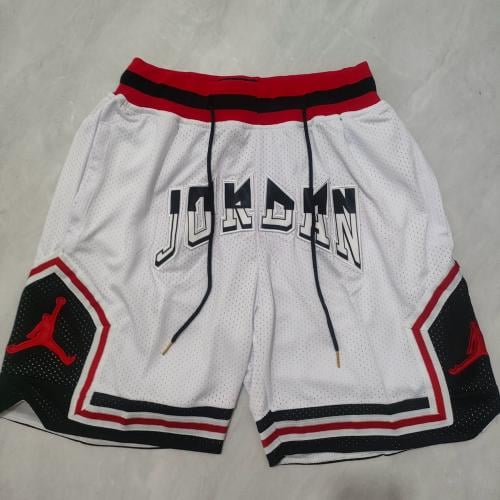SHORT jordan white and red