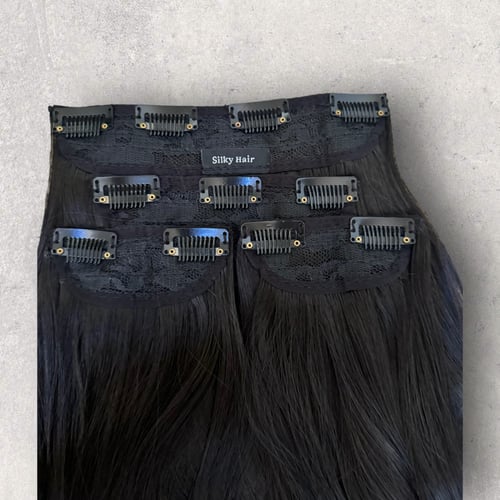 4 قطع - أسود عادي ( جديد ) صناعي