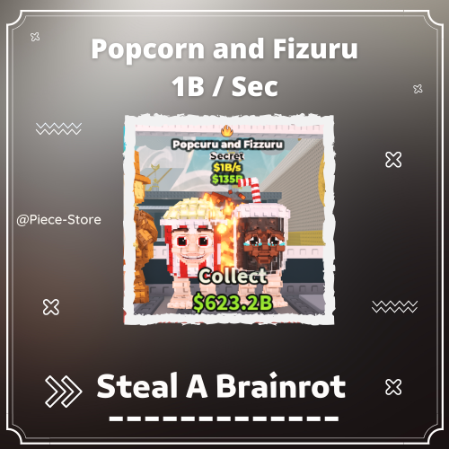 بوبكورن وكولا ( 1b/Sec ) Popcorn and Fizuru