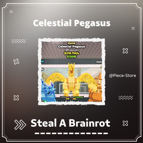 بيغاسوس Celestial Pegasus ( قولد )