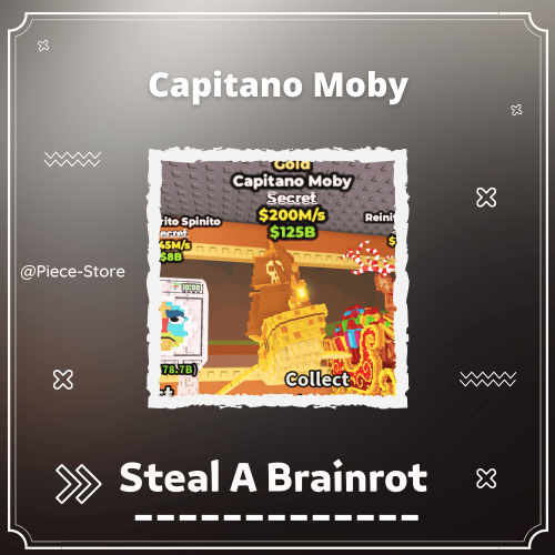 الحوت السفينة قولد Capitano Moby Gold