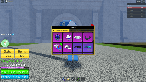 حساب بلوكس فروت عادي - ايقاظ موتشي