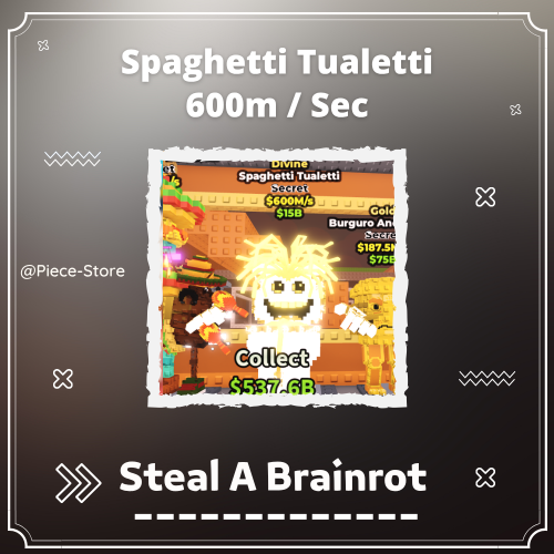 سباغيتي تواليتي (Spaghetti Tualetti 600m/s