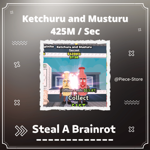 كتشب ومسترده Ketchuru and Musturu (425m/s)