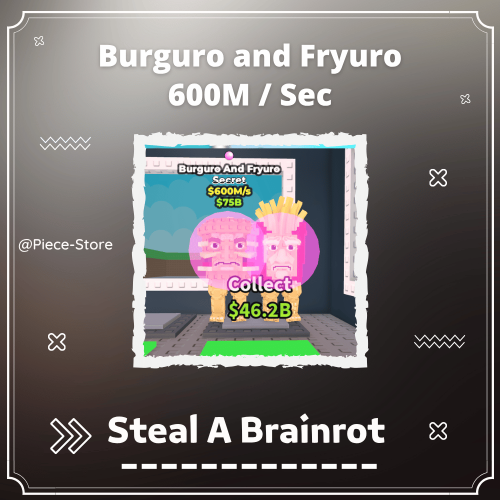 برقر وبطاطس (600m/Sec) Burguro And Fryuro