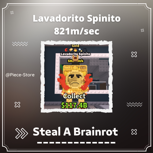 الغسالة (821m/sec) Lavadorito Spinito