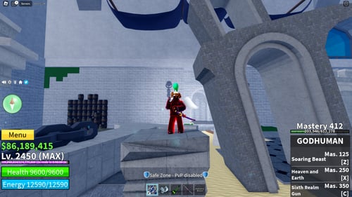 حساب بلوكس فروت اسطوري - ايقاظ عنقاء