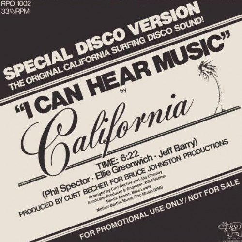 Café Créme / California ‎– Discomania / I Can Hear...