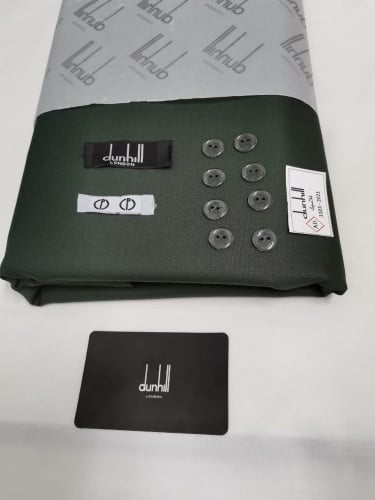 قماش دنهل صيفي لون زيتي