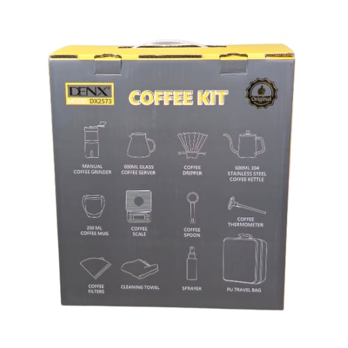 ( 12 قطعة ) حقيبة متكاملة للقهوة المقطرة V60