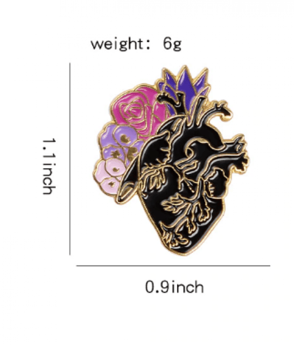 بروش القلب الأبيض